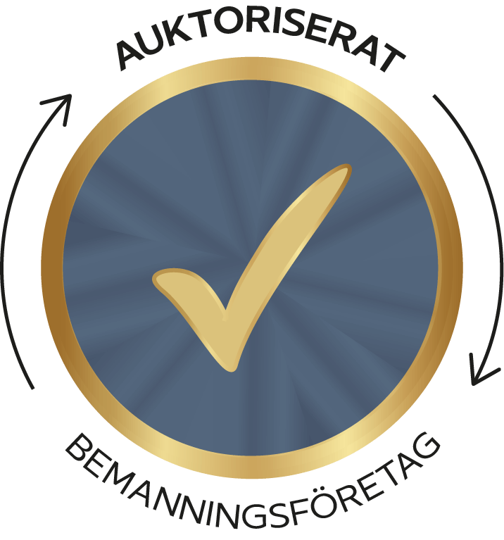 Auktoriserat bemanningsföretag genom Almega